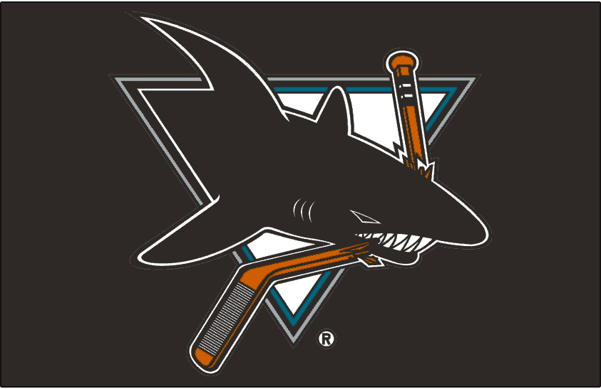 San Jose Sharks 2001-2007 Jersey Logo iron on transfers for clothing